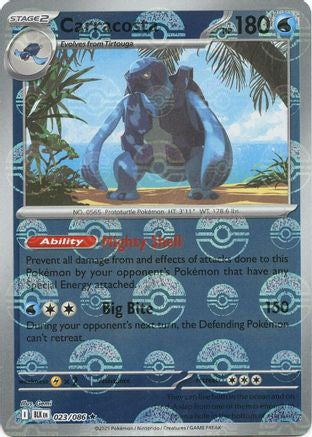 Carracosta - 23/086 (Poke Ball Pattern) [SV: Black Bolt] - Holofoil