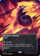 Bonders' Enclave (0136) (Borderless) (Galaxy Foil) - Edge of Eternities: Stellar Sights Foil