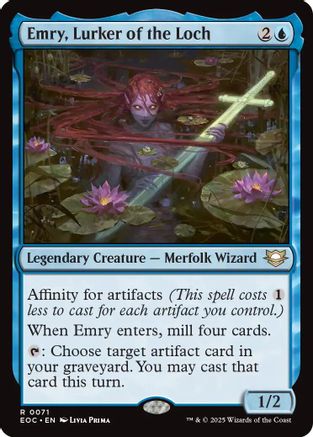 Emry, Lurker of the Loch - Commander: Edge of Eternities
