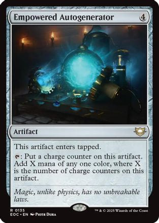 Empowered Autogenerator - Commander: Edge of Eternities