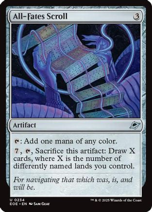 All-Fates Scroll - Edge of Eternities