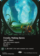 Evendo, Waking Haven (Borderless) (Galaxy Foil) [Edge of Eternities]