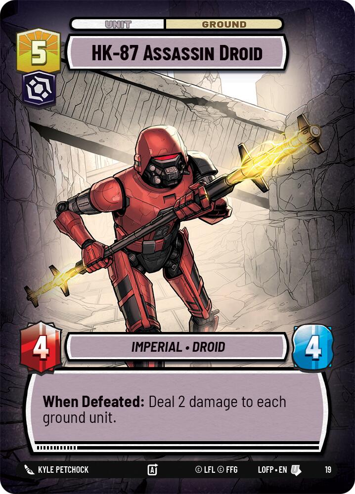 HK-87 Assassin Droid (19) (19) [Organized Play Promos]