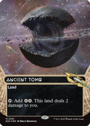 Ancient Tomb (0091) (Borderless) (Galaxy Foil) - Edge of Eternities: Stellar Sights Foil