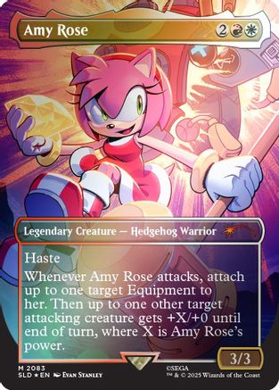 Amy Rose (Rainbow Foil) [Secret Lair Drop Series] Foil