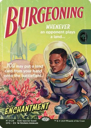 Burgeoning (Showcase) [Edge of Eternities Special Guests]