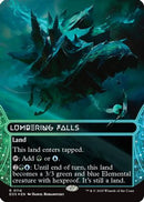 Lumbering Falls (0114) (Borderless) (Galaxy Foil) - [Edge of Eternities: Stellar Sights] Foil