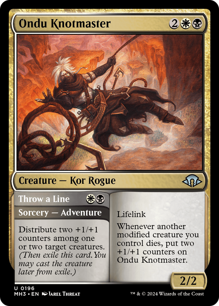 Ondu Knotmaster // Throw a Line [Modern Horizons 3]