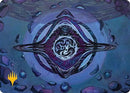 Archenemy's Charm Art Card (Gold-Stamped Planeswalker Symbol) - Art Series: Edge of Eternities