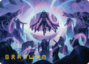 Chorale of the Void Art Card (Gold-Stamped Signature) - Art Series: Edge of Eternities