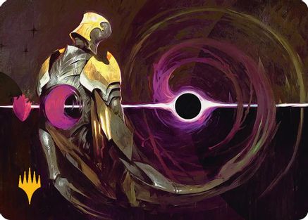 Gravkill Art Card (Gold-Stamped Planeswalker Symbol) [Art Series: Edge of Eternities]