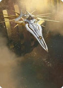 Dawnsire, Sunstar Dreadnought Art Card [Art Series: Edge of Eternities]