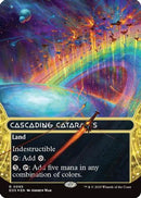 Cascading Cataracts (0095) (Borderless) (Galaxy Foil) - Edge of Eternities: Stellar Sights Foil