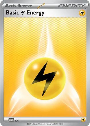 Basic Lightning Energy - 20 [SVE: Scarlet & Violet Energies]
