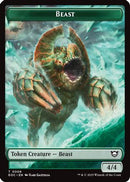 Beast (0006) // Elemental (0007) Double-Sided Token - Commander: Edge of Eternities