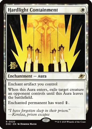 Hardlight Containment [Prerelease Cards] Foil