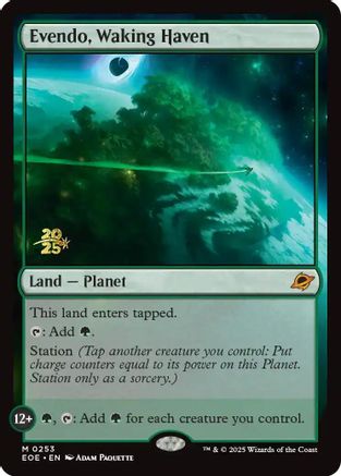Evendo, Waking Haven [Prerelease Cards] Foil