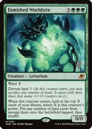Famished Worldsire [Promo Pack: Edge of Eternities]