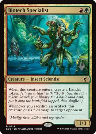 Biotech Specialist - Promo Pack: Edge of Eternities