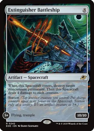 Extinguisher Battleship [Promo Pack: Edge of Eternities]
