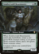 Somberwald Beastmaster (Extended Art) - [Midnight Hunt Commander]: (Extended Art)