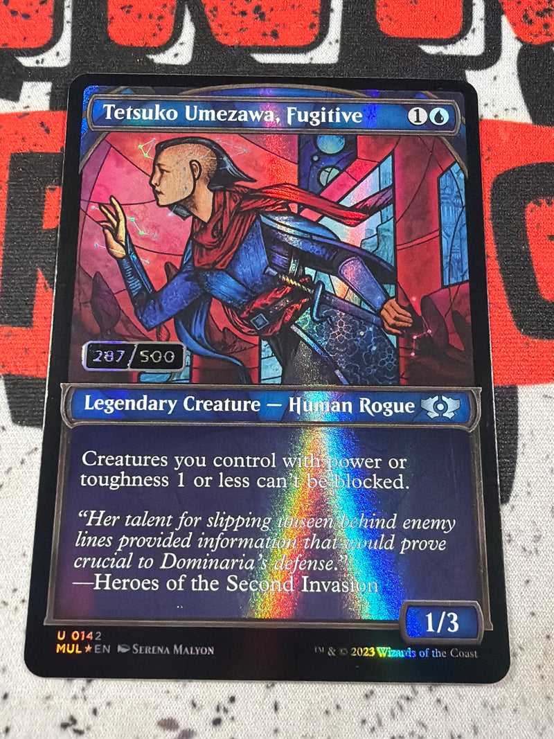 Tetsuko Umezawa, Fugitive [287/500] (Serial Numbered) (Showcase) [Multiverse Legends] Foil