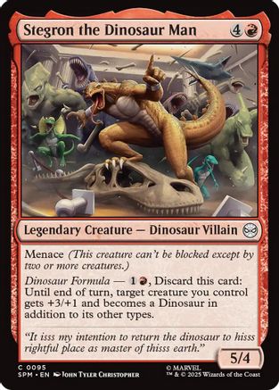 Stegron the Dinosaur Man [Marvel's Spider-Man]