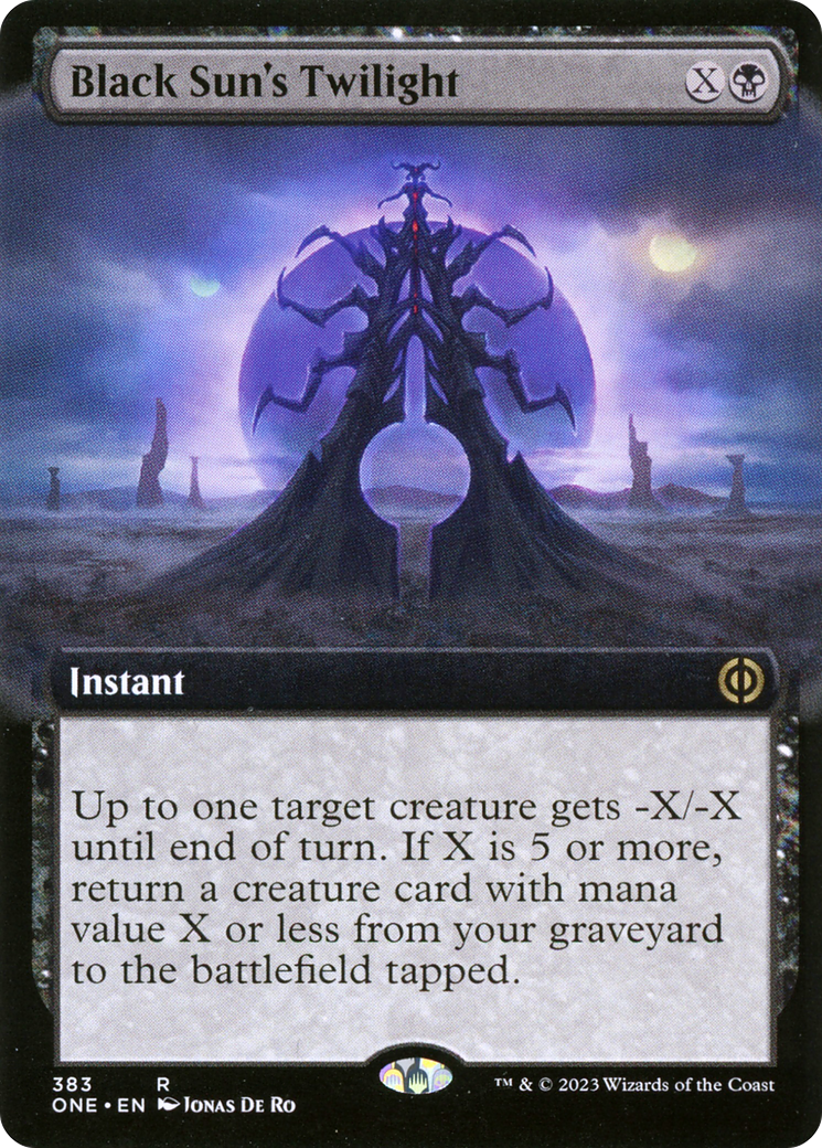 Black Sun's Twilight (Extended Art) - Phyrexia: All Will Be One: (Extended Art)