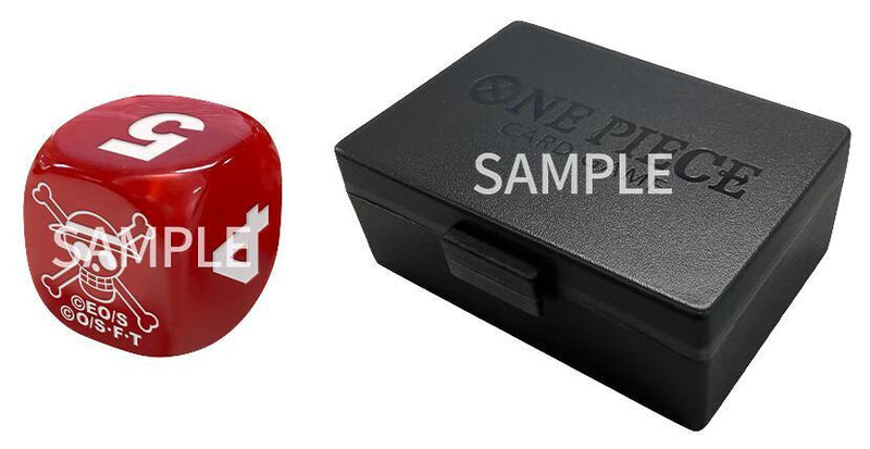One Piece Card Game: Official Dice and Dice Case Set (6ct)