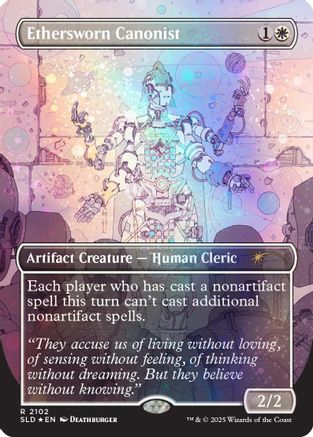 Ethersworn Canonist (Galaxy Foil) [Secret Lair Drop Series] Foil