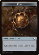 Clue // Beast (0005) Double-Sided Token [Commander: Edge of Eternities] Foil