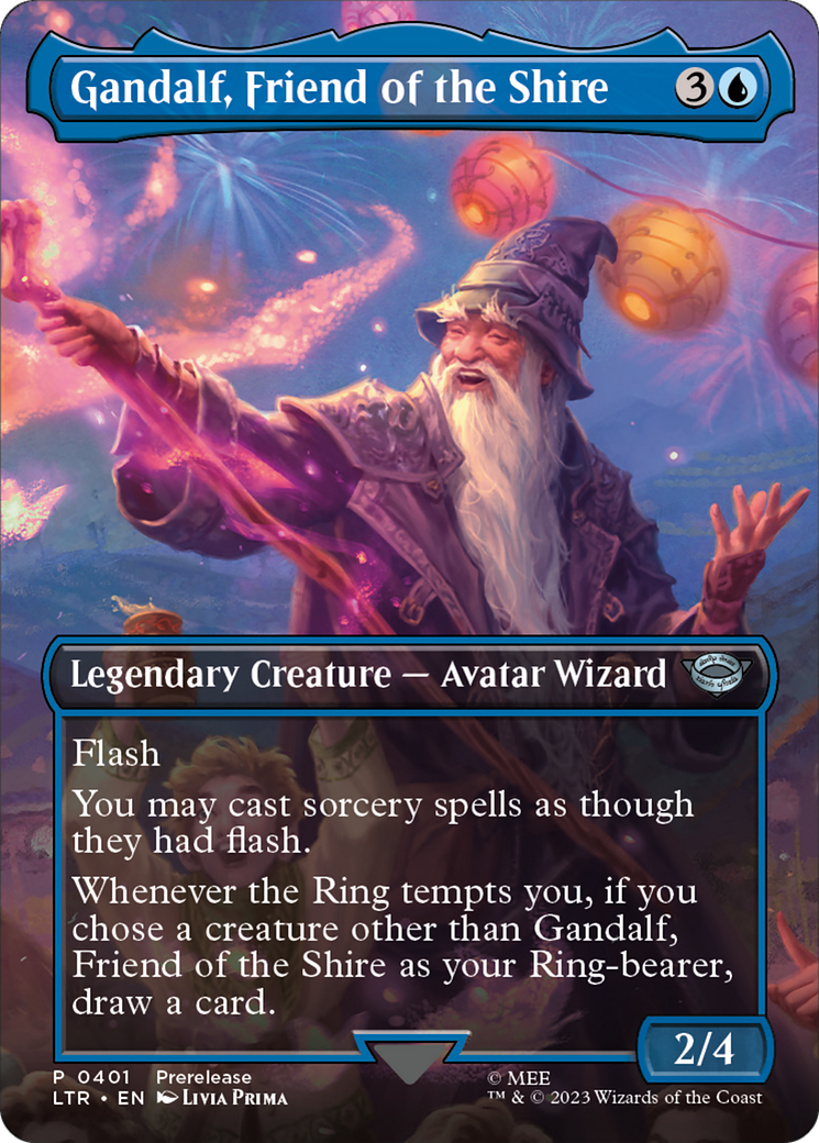 Gandalf, Friend of the Shire (Borderless) [The Lord of the Rings: Tales of Middle-earth]
