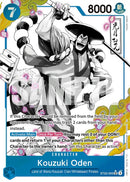 Kouzuki Oden (Parallel) [Starter Deck: Ace & Newgate]