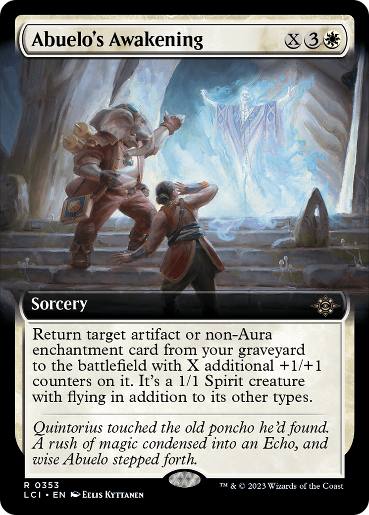 Abuelo's Awakening (Extended Art) - The Lost Caverns of Ixalan: (Extended Art)