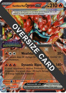Hearthflame Mask Ogerpon ex (Twilight Masquerade Stamp) 040 [Jumbo Cards]  - Holofoil