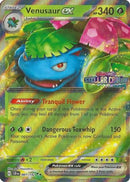 Venusaur ex (Stellar Crown Stamp) 001 [Miscellaneous Cards & Products]  - Holofoil