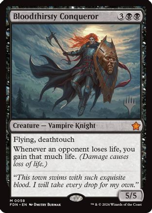Bloodthirsty Conqueror - Promo Pack: Edge of Eternities Foil