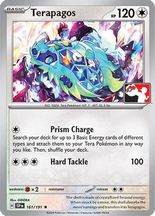 Terapagos - 161/191 [Prize Pack Series Cards]