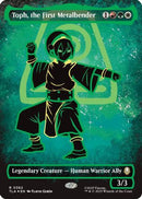 Toph, the First Metalbender (Borderless) (Neon Ink Foil) [Avatar: The Last Airbender]