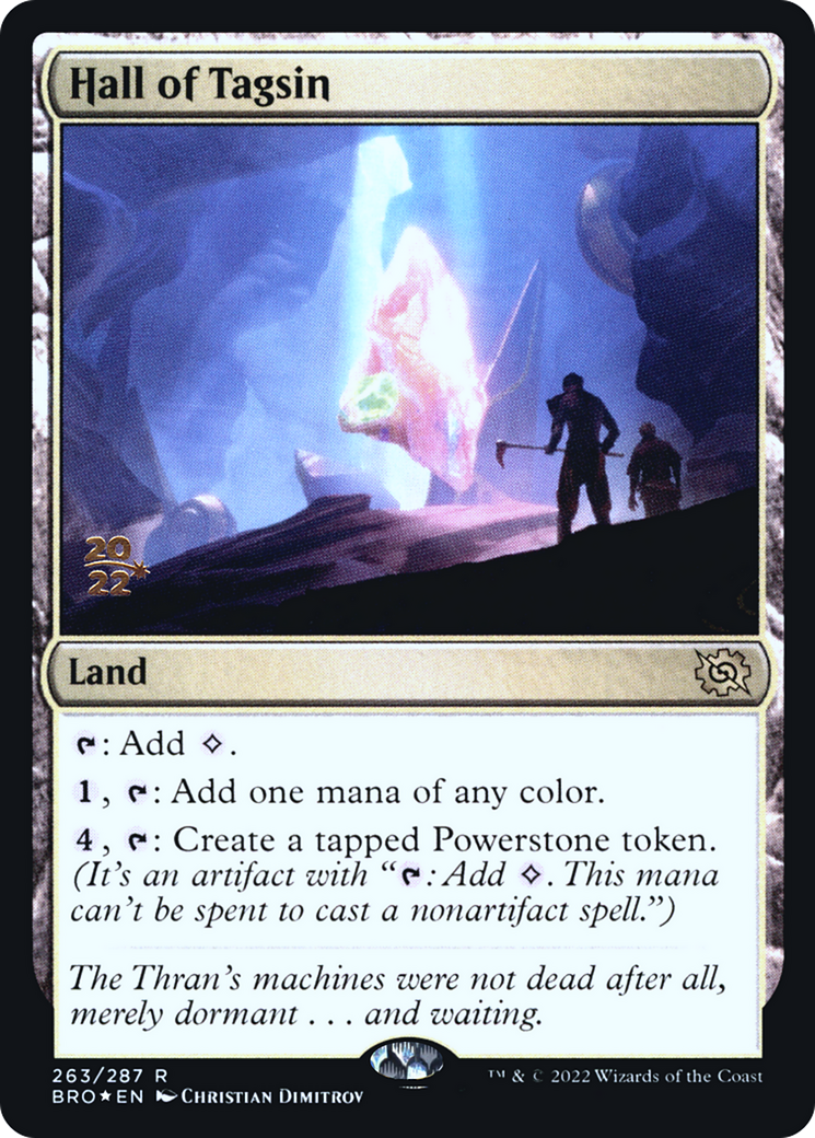 Hall of Tagsin [The Brothers' War Promos] Foil