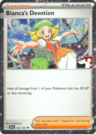 Bianca's Devotion - 142/162 (Cosmos Holo) [Prize Pack Series Cards] - Holofoil