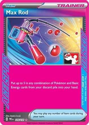 Max Rod - 116/131 [Prize Pack Series Cards] - Holofoil