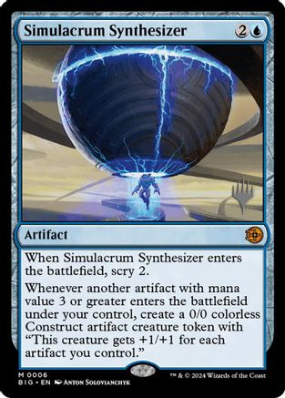 Simulacrum Synthesizer (Promo Pack) [Edge of Eternities Promo Pack]