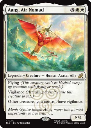 Aang, Air Nomad - Avatar: The Last Airbender: Eternal-Legal Foil
