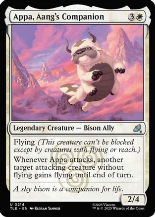 Appa, Aang's Companion - Avatar: The Last Airbender: Eternal-Legal Foil