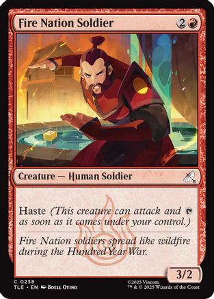 Fire Nation Soldier (0238) [Avatar: The Last Airbender: Eternal-Legal]
