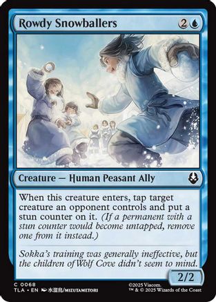 Rowdy Snowballers - [Avatar: The Last Airbender]