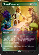 Shared Summons (Rainbow Foil) [Secret Lair Drop Series] Foil