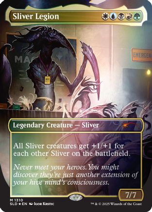 Sliver Legion (1310) (Rainbow Foil) [Secret Lair Drop Series] Foil