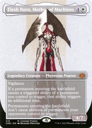 Elesh Norn, Mother of Machines (Concept Praetor) (Borderless) [Phyrexia: All Will Be One]